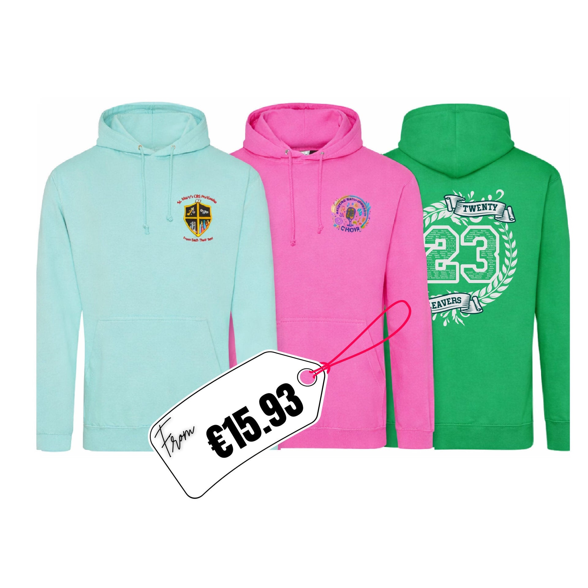 Leavers Hoodies Embroidered