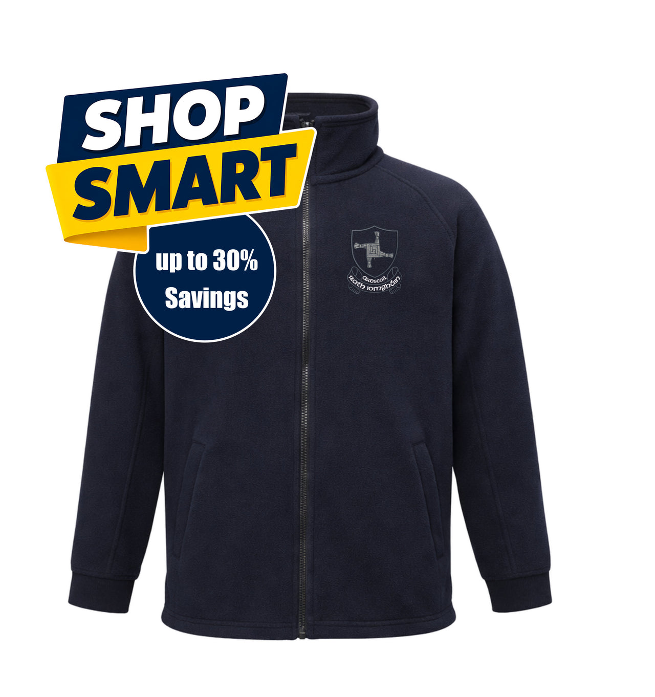 Ard Scoil Rathangan Full Zip Fleece - SHOP SMART